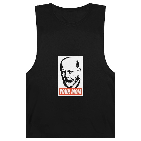Sigmund Freud Your Mom Barnard Tanks