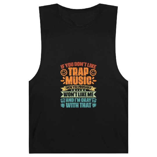 Vintage Trap Music Trapping Humor For A Trap Music Barnard Tanks