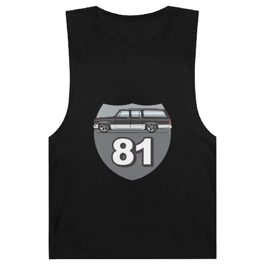 81 Midnight Black Barnard Tanks