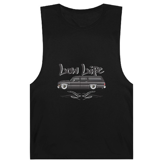 LOWLIFE Midnight Black Barnard Tanks