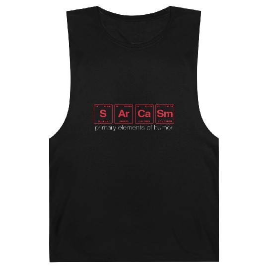 SARCASM - with elements of the periodic table Barnard Tanks