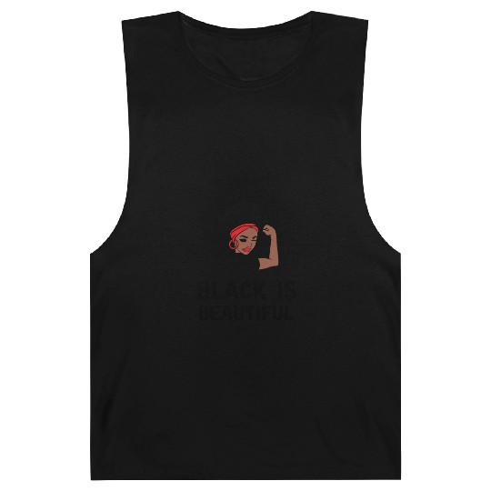 Black Is Beautiful Barnard Tanks