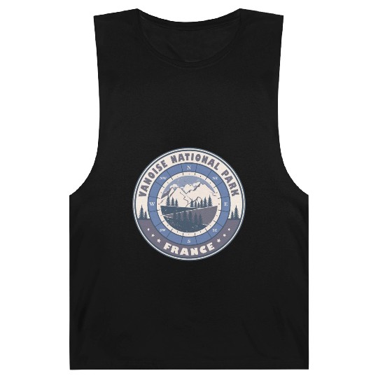 Vanoise National Park France Vintage Hiking Design Barnard Tanks