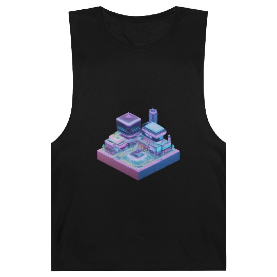 Isometric Room 3D Print - Geometric 3D Enthusiasts Barnard Tanks