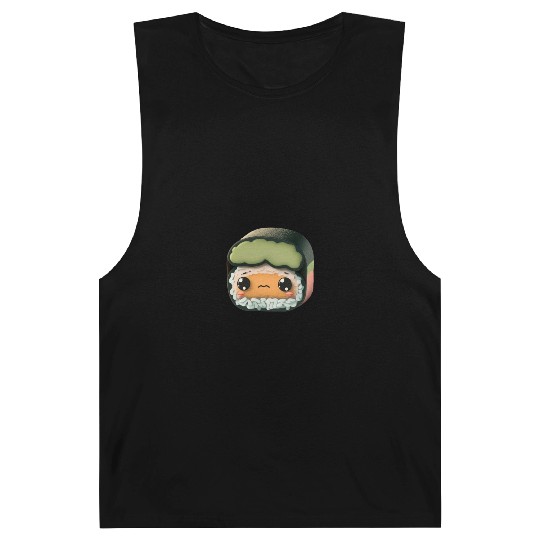 Cute Realistic Sushi Roll Barnard Tanks