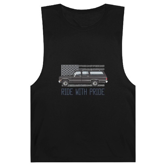 ride Midnight Black Barnard Tanks