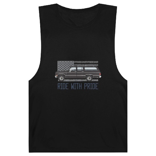 ride Midnight Black Barnard Tanks