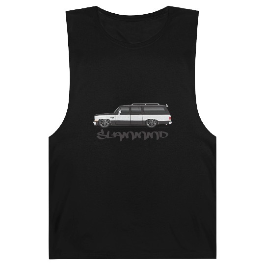 slammmd Midnight Black Barnard Tanks