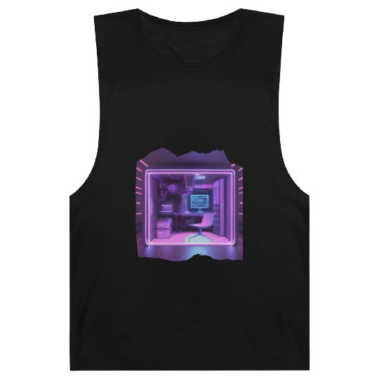 Gamer Room Print - Unique and Modern Studio Decor Barnard Tanks
