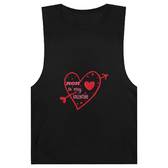 MOM is my valentine Barnard Tanks