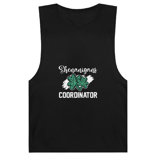 Shenanigans Coordinator Funny St Patricks Day Barnard Tanks