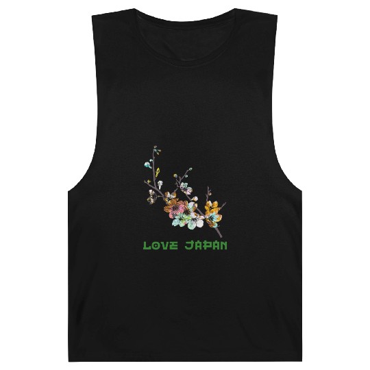 Cherry Blossom Sakura Tree Symbol Word Kanji Love Barnard Tanks