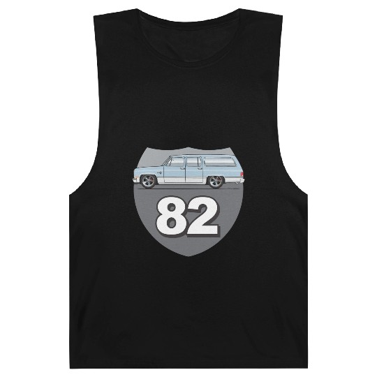 82 Light Blue Barnard Tanks