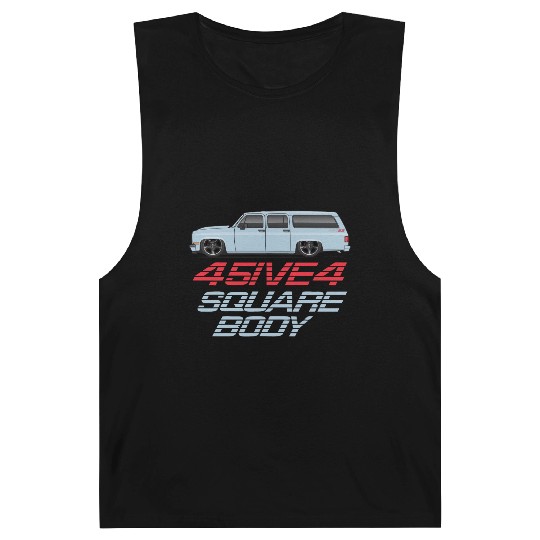 square Light Blue Barnard Tanks