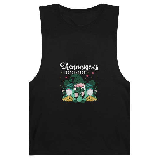 Shenanigans Coordinator Funny St Patricks Day Barnard Tanks