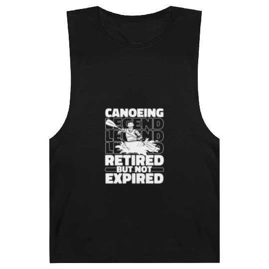Canoe Canoeing Canoeist Retired Barnard Tanks