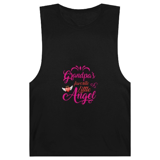Grandpa's Favorite Little Angel Barnard Tanks