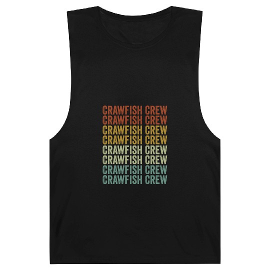 Crawfish Crew Crawfish Boil Crawfish Lover Cajun L Barnard Tanks