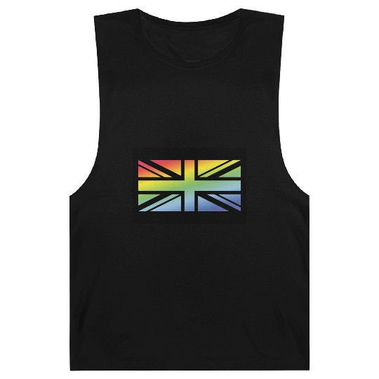 Union Jack / Rainbow Flag (Britain / UK / Poster) Barnard Tanks