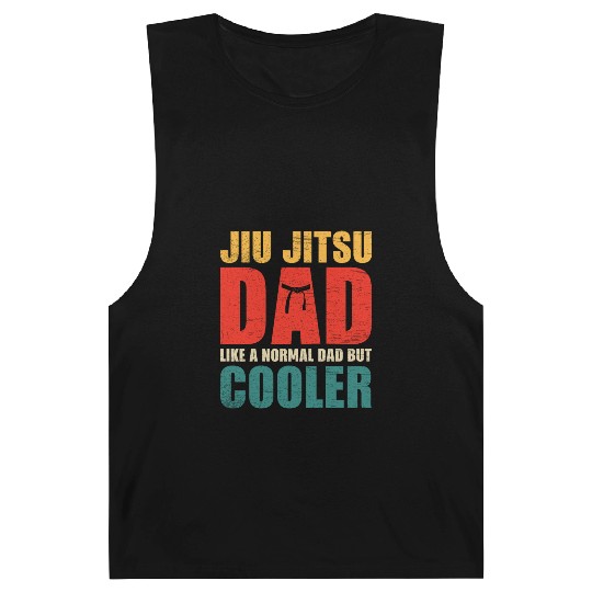 Jiu-jitsu dad like a normal dad but cooler Barnard Tanks
