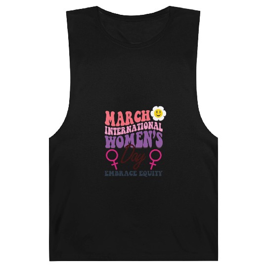 International Women's Day 2023 Theme Embrace Equit Barnard Tanks