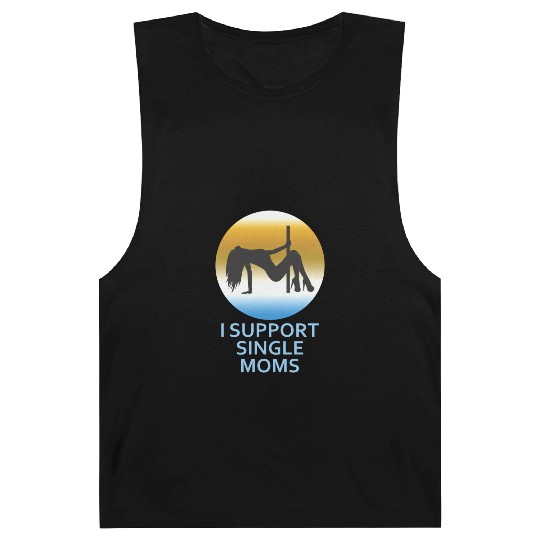 I Support Single Moms Barnard Tanks