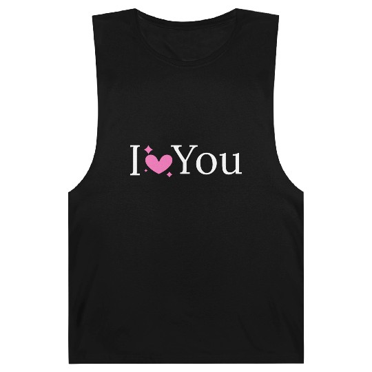 I love you Barnard Tanks design for women 100% cotton