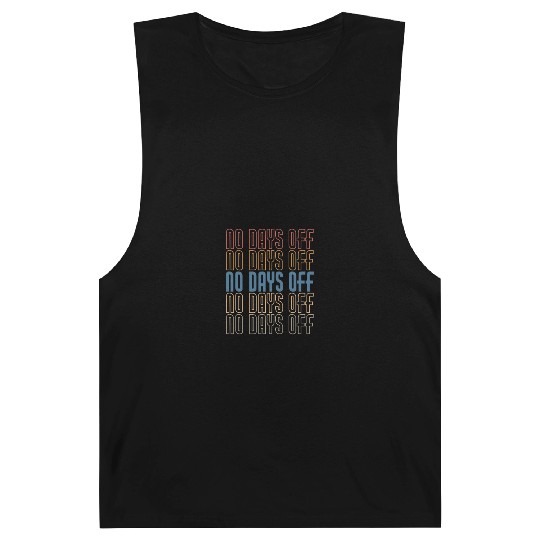 No Days Off, Bodybuilding Barnard Tanks