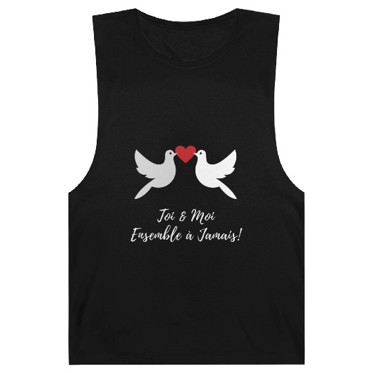 Idée cadeaux couples :Toi et moi ensemble à jamais Barnard Tanks