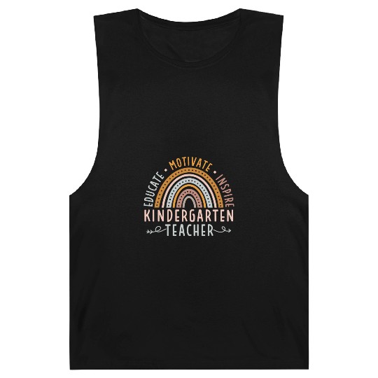 Educate Motivate Inspire Kindergarten Teacher Barnard Tanks