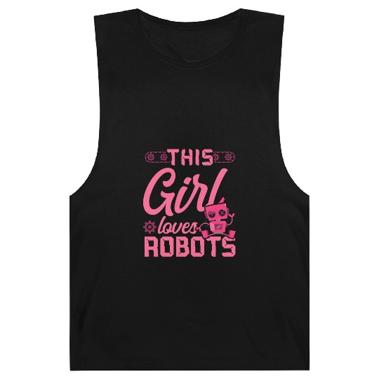 Robot Robotics Engineer Girl This Barnard Tanks