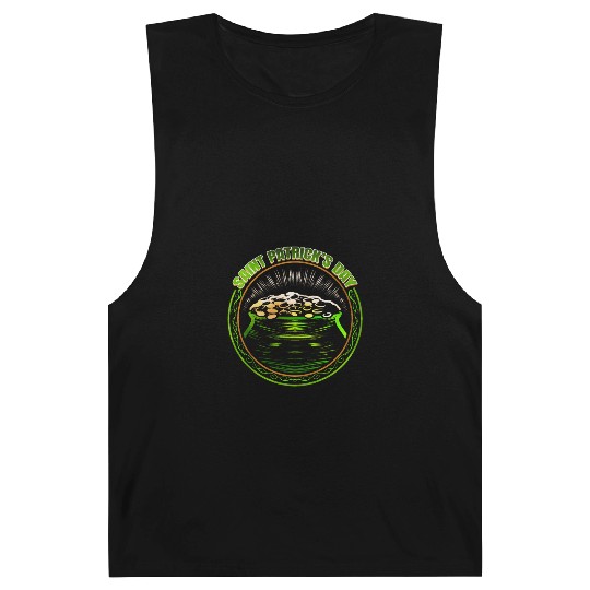 Pot Of Gold Logo For St Patricks Day Barnard Tanks