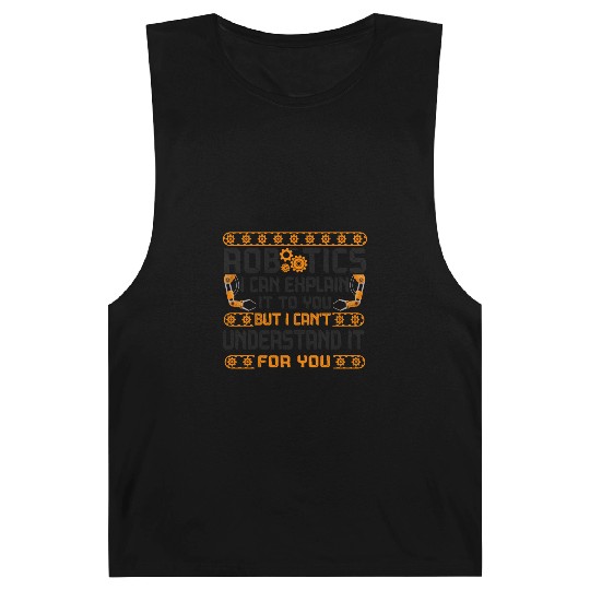 Robot Robotics Engineer Vintage Barnard Tanks