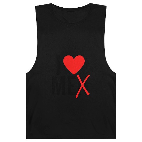 I Love Men I Love Me Barnard Tanks