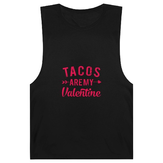 I Love Tacos Valentine, Tacos Are My Valentine Barnard Tanks