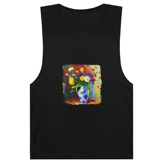 Beautiful Flowers in a Vase Floral Art Barnard Tanks
