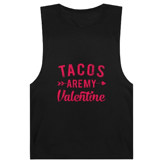 I Love Tacos Valentine, Tacos Are My Valentine Barnard Tanks
