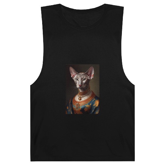 Oriental Shorthair Queen Cat Breed Portrait Royal Barnard Tanks