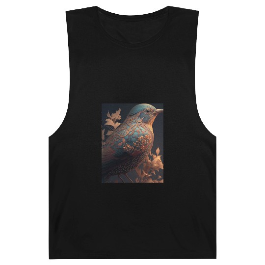 Closeup View Of A Beautiful Ethereal Bohemian Barnard Tanks
