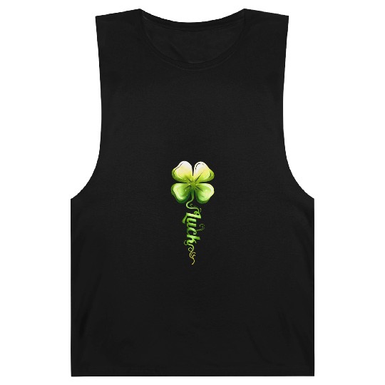 Four Leaf Clover Plant Shamrock Luck On St Barnard Tanks