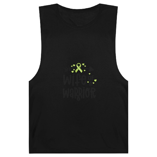 Wife Of A Warrior Lymphoma Cancer Awareness Barnard Tanks