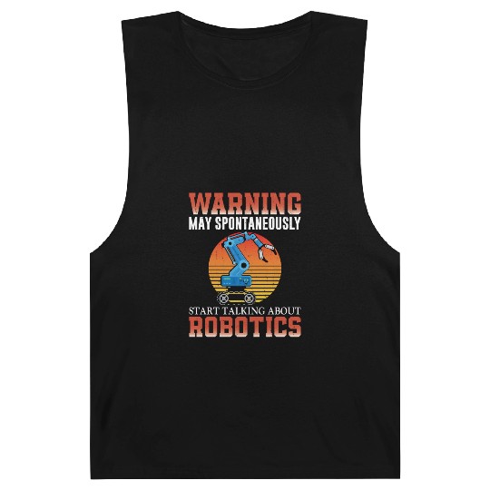 Robot Robotics Engineer Retro Barnard Tanks
