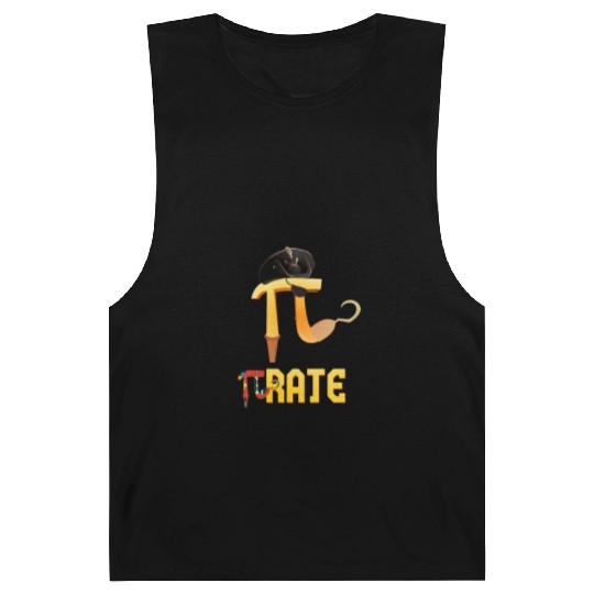 PIrate Pi funny Pirate Pi Math Pi Pun Barnard Tanks