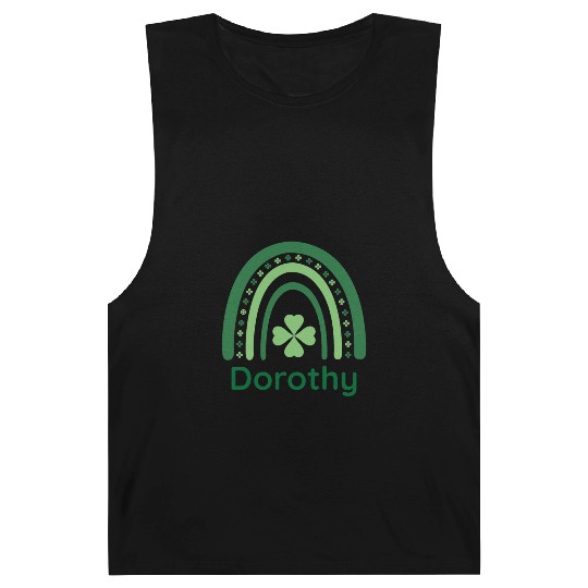 Dorothy Clover Charm Boho Rainbow Barnard Tanks