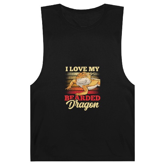 I Love My Bearded Dragon Reptile Pet Animal Lover Barnard Tanks