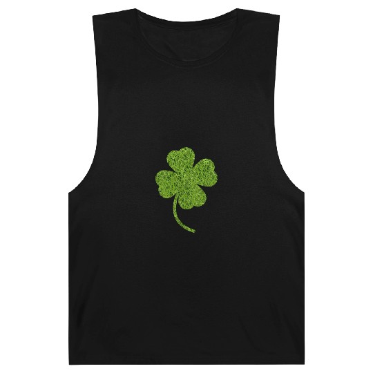 Shamrock Grass Print Barnard Tanks