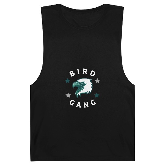 Eagle Bird Gang Funny Philadelphia Barnard Tanks