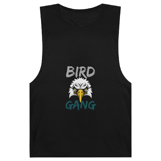 Eagle Bird Gang Funny Philadelphia Barnard Tanks
