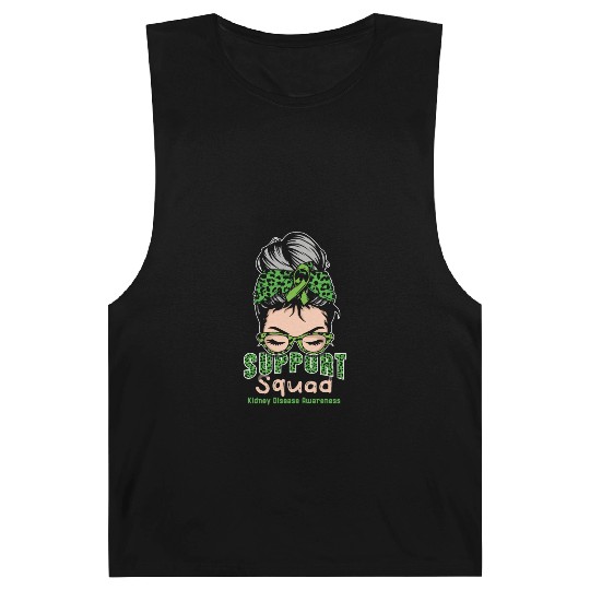 Support Squad Green Kidney Disease Awareness Month Barnard Tanks