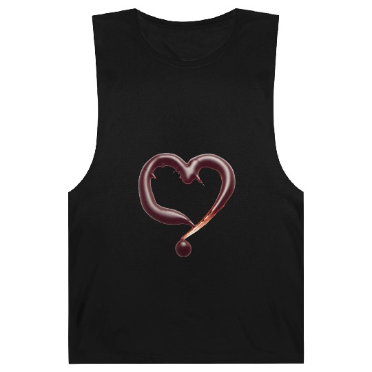 Chocolate heart Barnard Tanks